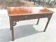 Mid-century Chinese Chippendale Style Writing Desk Console Table Baker Furniture
