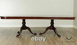 Millender Furniture 152 inch Flame Mahogany Expandable Dining Table
