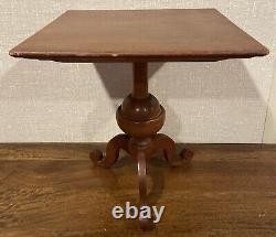 Miniature Child Sized Antique Carved Wooden Table Must See