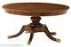 New Princess Diane's Expandable Round Mahogany Dining Table Famous Maker