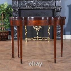 NVIN0436, Niagara Furniture, PAIR of Landstrom Mahogany Game Tables