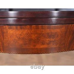 NVIN0436, Niagara Furniture, PAIR of Landstrom Mahogany Game Tables