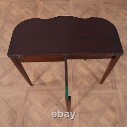 NVIN0436, Niagara Furniture, PAIR of Landstrom Mahogany Game Tables