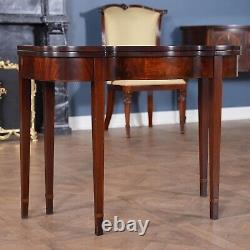 NVIN0436, Niagara Furniture, PAIR of Landstrom Mahogany Game Tables