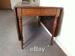 New Sale 18th-19th Century Federal Dropleaf Farm Table Spectacular Condition