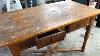 Old Wood Table Restoration