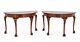 Pair Chippendale Console Tables Ball And Claw