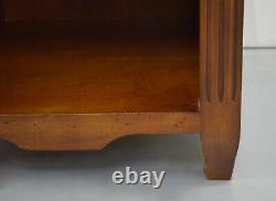 Pair Of Georgian Mahogany Bedside Cabinet Tables Nightstand