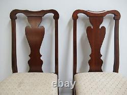 Pair Pennsylvania House Solid Cherry Chippendale Dining Room Side Desk Chairs C