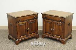 Pair of Pennsylvania PA House Vintage Cherry Commodes Nightstands End Tables