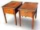 Pair Of Stickley Cherry Two Drawer Nightstands