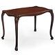 Rare English Chippendale Mahogany Serpentine Serving Table, Circa 1770