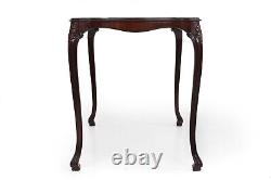 Rare English Chippendale Mahogany Serpentine Serving Table, circa 1770