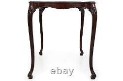 Rare English Chippendale Mahogany Serpentine Serving Table, circa 1770