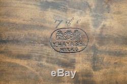 Rare Fully Stamped Y Hayashi 1905 Liberty's London Japanese Carved Side Table