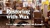 Repairing Surface Defects With Wax Sticks Thomas Johnson Antique Furniture Restoration