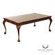 Rittenhouse Sq. Chip. St. Mahogany Expandable Dining Table, 2 Silverware Drawers