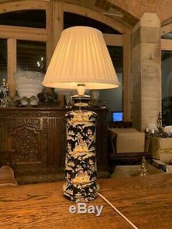 Royal Winton Grimwades Ceramic Table Lamp, Vintage Circa 1951