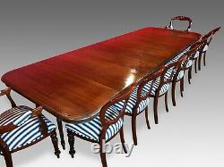 STUNNING 15ft GRAND ANTIQUE FRENCH SOILD WALNUT TABLE TO BE PRO FRENCH POLISHED