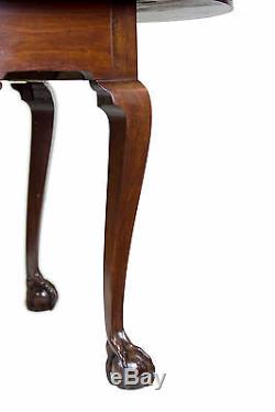 SWC-Chippendale Drop Leaf Table with Open Talon Claw & Ball Feet, Newport, c. 1765