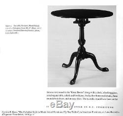 SWC-Tilt-top Table with Birdcage, Newport, c. 1760-80