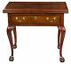 Swc-walnut Chippendale Card Table With Drawer And Claw And Ball Feet, Phil, C1780