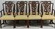 Set Of 8 Kittinger Mahogany Chippendale Style Dining Chairs 100 Anniversary Rare