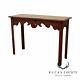 Sheppard Tables Custom Crafted Solid Cherry Chippendale Style Console Table