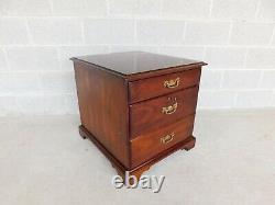 Statton Oldtowne Cherry Chippendale Style 2 Drawer File Cabinet A