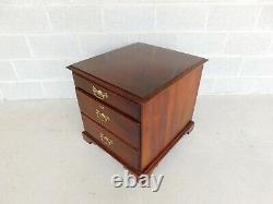 Statton Oldtowne Cherry Chippendale Style 2 Drawer File Cabinet B