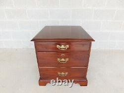 Statton Oldtowne Cherry Chippendale Style 2 Drawer File Cabinet B