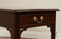 Statton Private Collection Chippendale Style Cherry Side Table