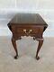 Stickley Cherry Valley Queen Anne Drop Leaf Side Table End Table