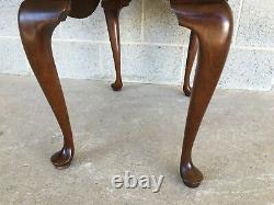 Stickley Cherry Valley Queen Anne Drop Leaf Side Table End Table