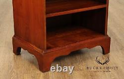 Stickley Chippendale Style Cherry Nightstands