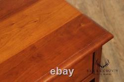 Stickley Chippendale Style Cherry Nightstands