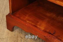 Stickley Chippendale Style Cherry Nightstands