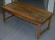 Stunning Circa 1820 French Fruit Wood Refectory Dining Table Large Single Drawer