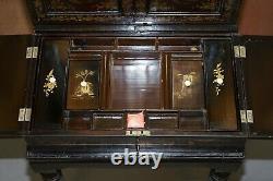 Sublime 19th Chinese Lacqurered Dressing Table Vanity Unit Writing Table Or Desk