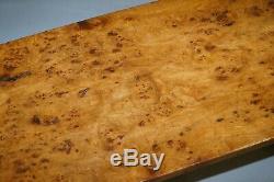 Super Rare Victorian One Plank Top Epic Burr Burl Elm Refectory Dining Table