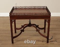 Sutton Century Reproductions Chippendale Style Mahogany Tea Table