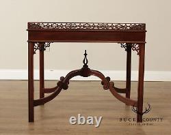 Sutton Century Reproductions Chippendale Style Mahogany Tea Table