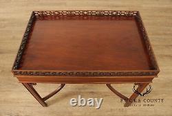 Sutton Century Reproductions Chippendale Style Mahogany Tea Table