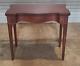 Sutton Collection Mahogany Chippendale Game Table W Inlays By Century Furniture