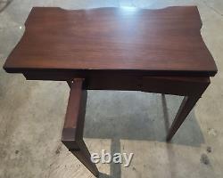 Sutton Collection Mahogany Chippendale Game Table w Inlays by Century Furniture