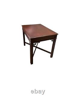 Table Chinese Chippendale Style Vintage Side Table Soiled Wood Furniture