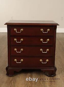 Thomasville Chippendale Style Mahogany Nightstand Chest