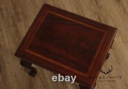 Thomasville Mahogany Collection Chippendale Style Ball And Claw Side Table