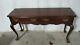 Thomasville Sofa Console Table Chippendale Mahogany Claw Feet
