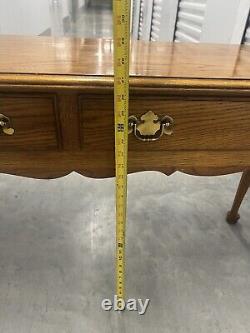 Thomasville Sofa Table Entry Table Furniture Two Drawers Chippendale Vintage